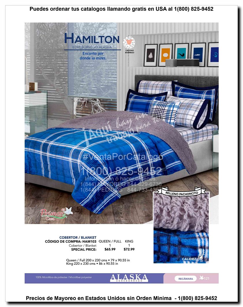 Llamanos al 1(800) 825-9452<br>Catalogos USA<br>(121 of 129)