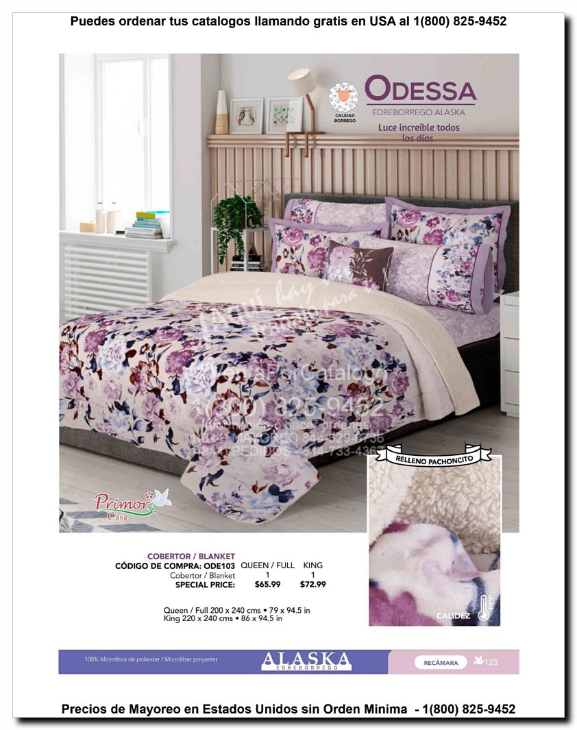 Llamanos al 1(800) 825-9452<br>Catalogos USA<br>(123 of 129)