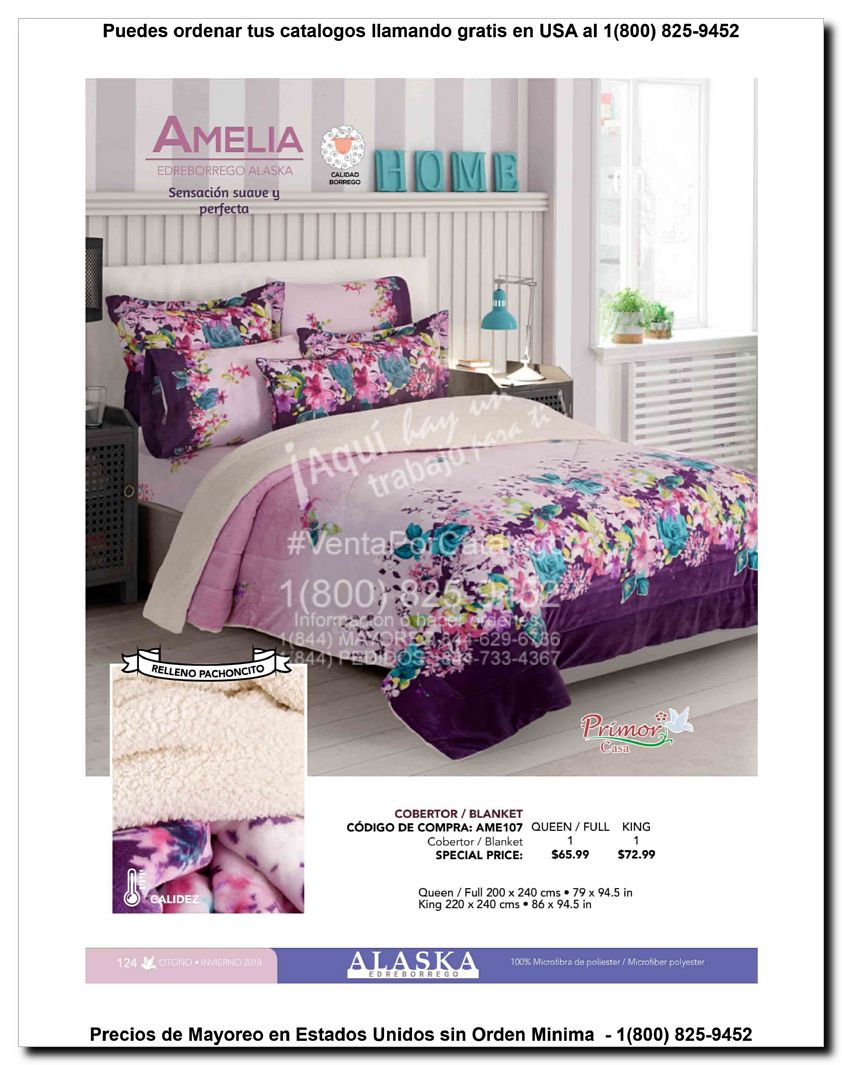 Llamanos al 1(800) 825-9452<br>Catalogos USA<br>(124 of 129)