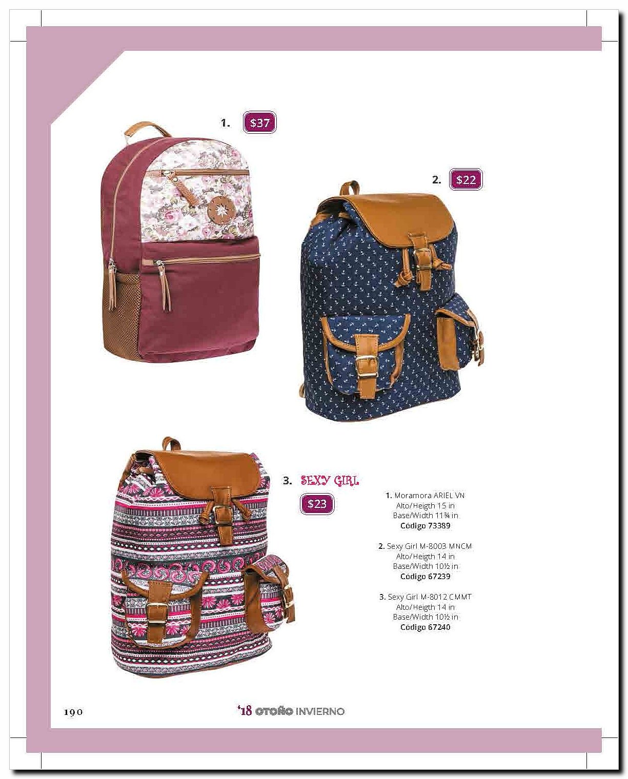 Llamanos al 1(800) 825-9452<br>Catalogos USA<br>(190 of 360)
