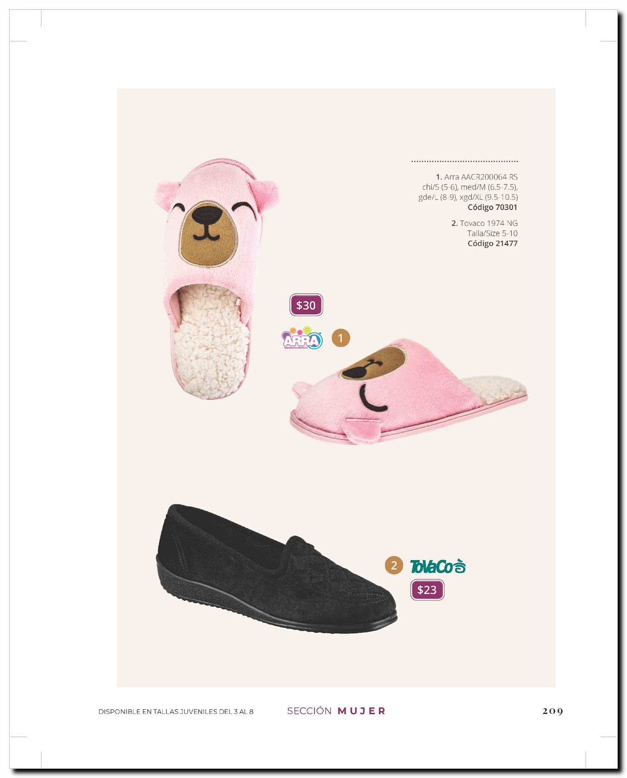 Llamanos al 1(800) 825-9452<br>Catalogos USA<br>(209 of 360)