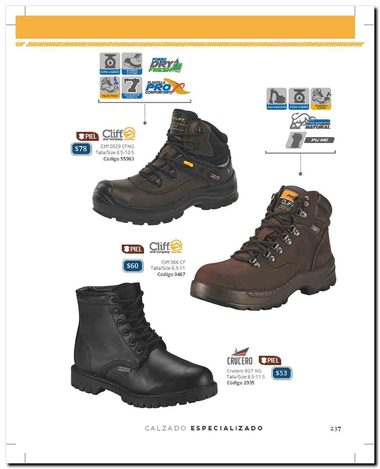 Llamanos al 1(800) 825-9452<br>Catalogos USA<br>(237 of 360)